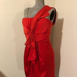BCBG One Shoulder Dress